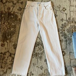 ZARA White Jeans